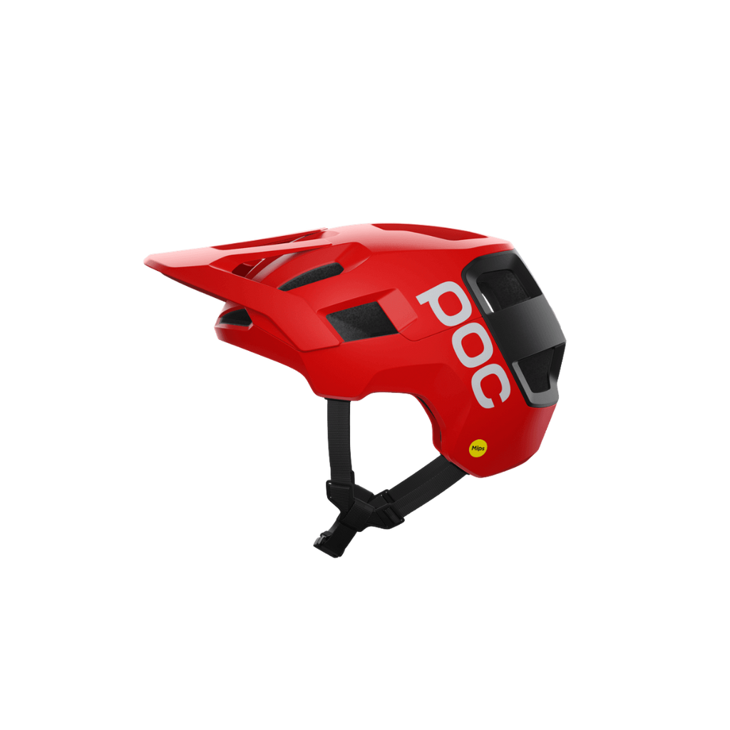 POC Kortal Race MIPS MTB Helmet - Prismane Red Matt/Uranium Black Matt