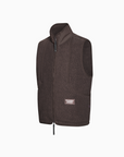 Pas Normal Studios Off-Race Pile Fleece Vest - Light Brown