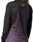 Fox WOMENS FLEXAIR LS JERSEY - Black Back Facing Model