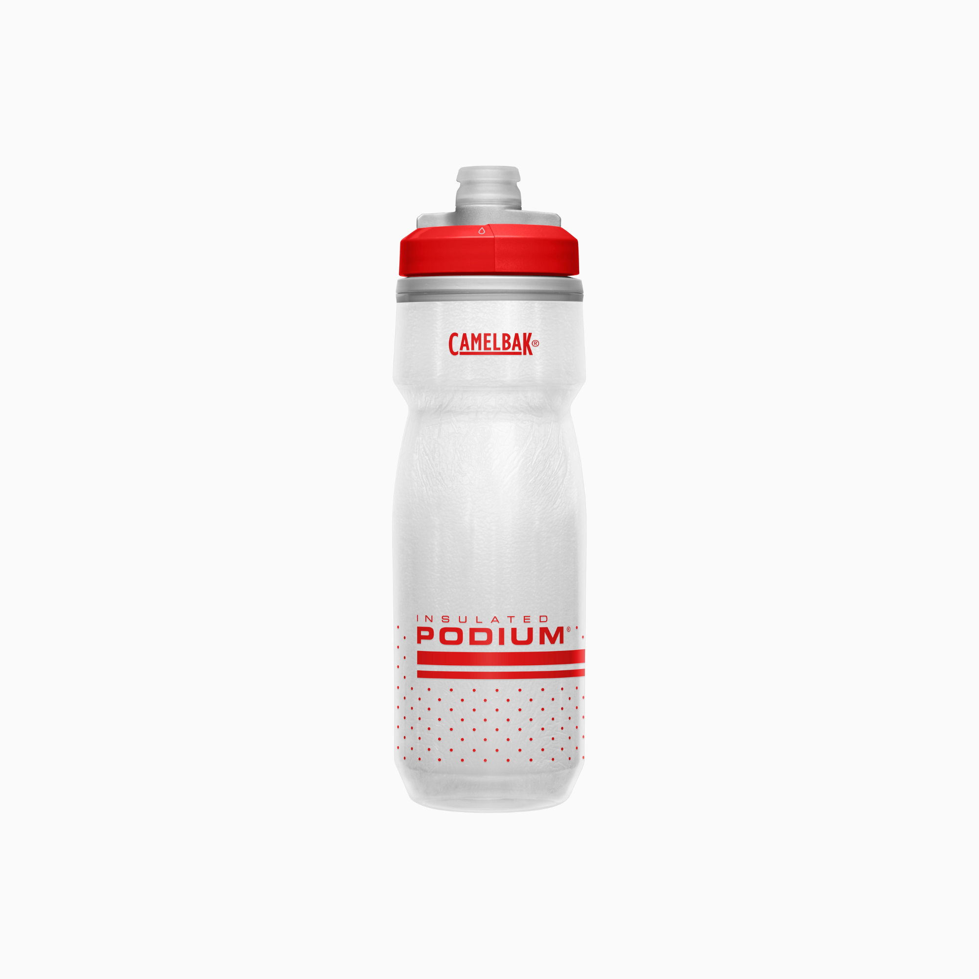 Camelbak Podium Chill 600mL - Fiery Red/White