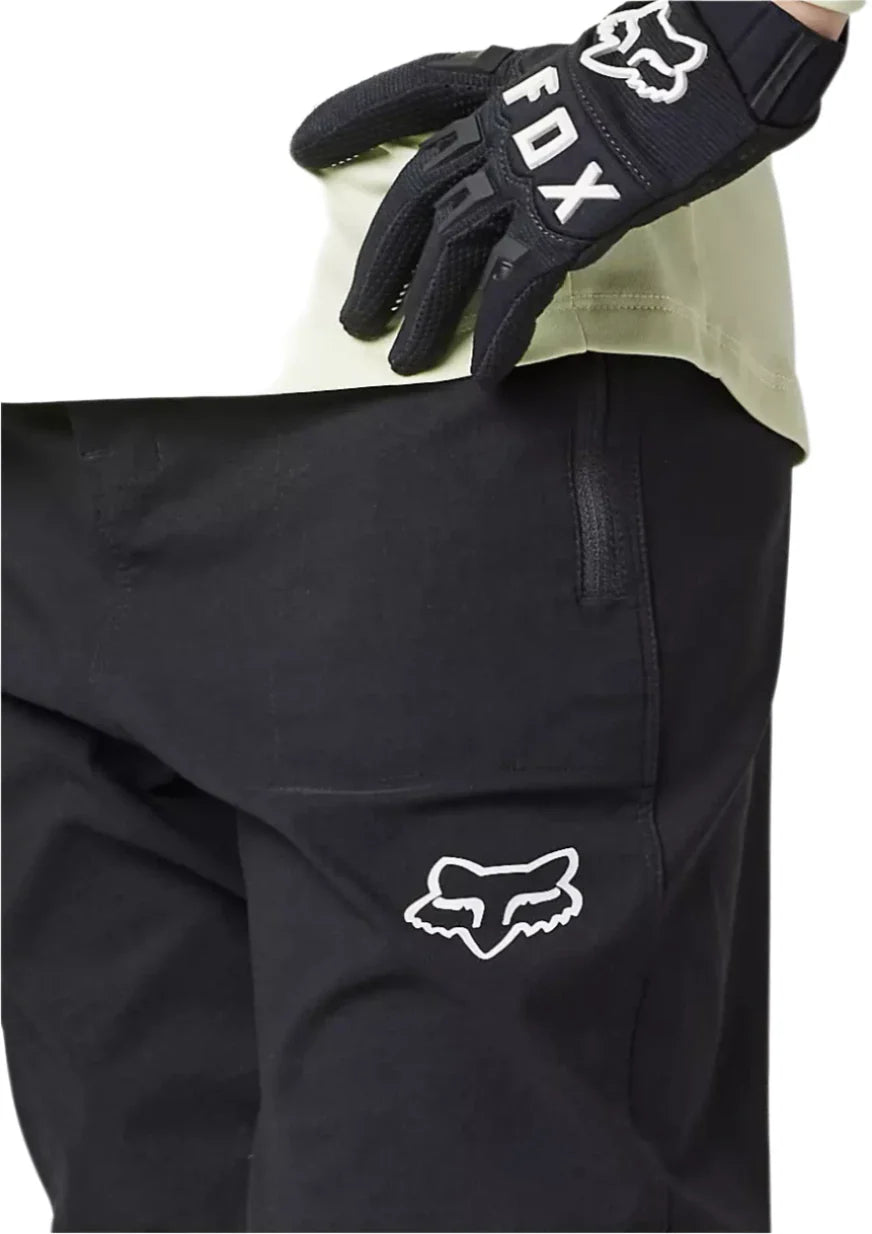 Fox Youth RANGER Pants - Black SIDE POCKET