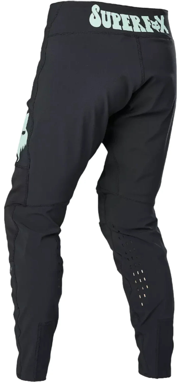 Fox WOMENS DEFEND PANT SUPR TRIK - Black BACK