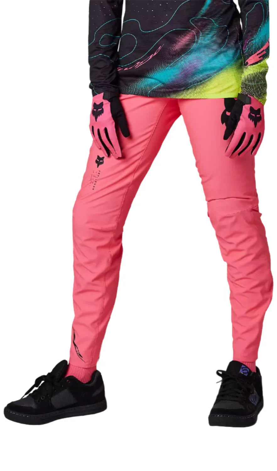 Fox WOMENS FLEXAIR PANT LUNAR - Pink FRONT