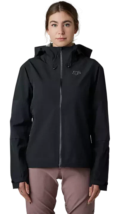 FOX WOMENS DEFEND 3L WATER JACKET FRONT