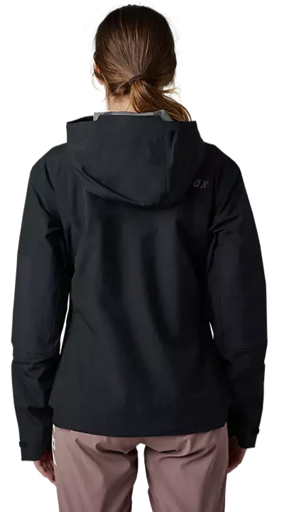 FOX WOMENS DEFEND 3L WATER JACKET BACK