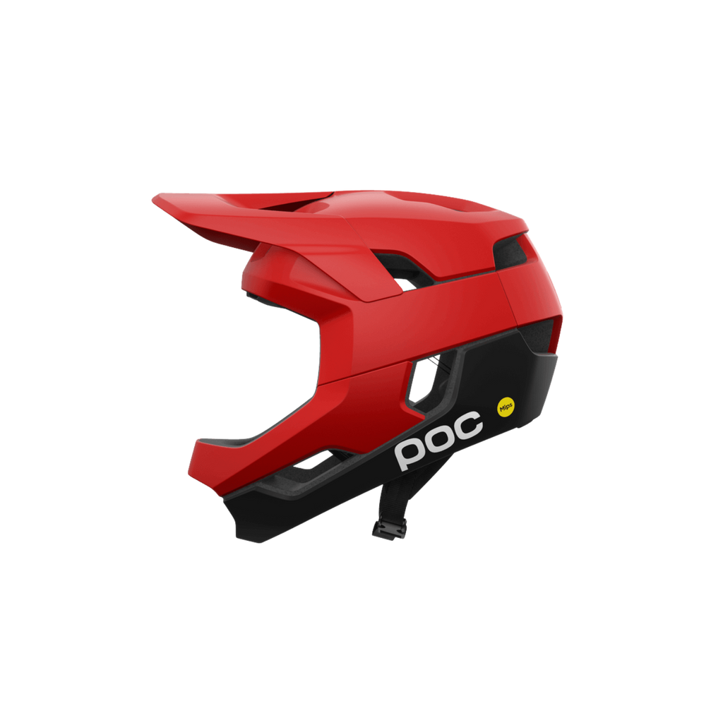 POC Otocon Race MIPS MTB Helmet - Prismane Red Matt/Uranium Black Matt