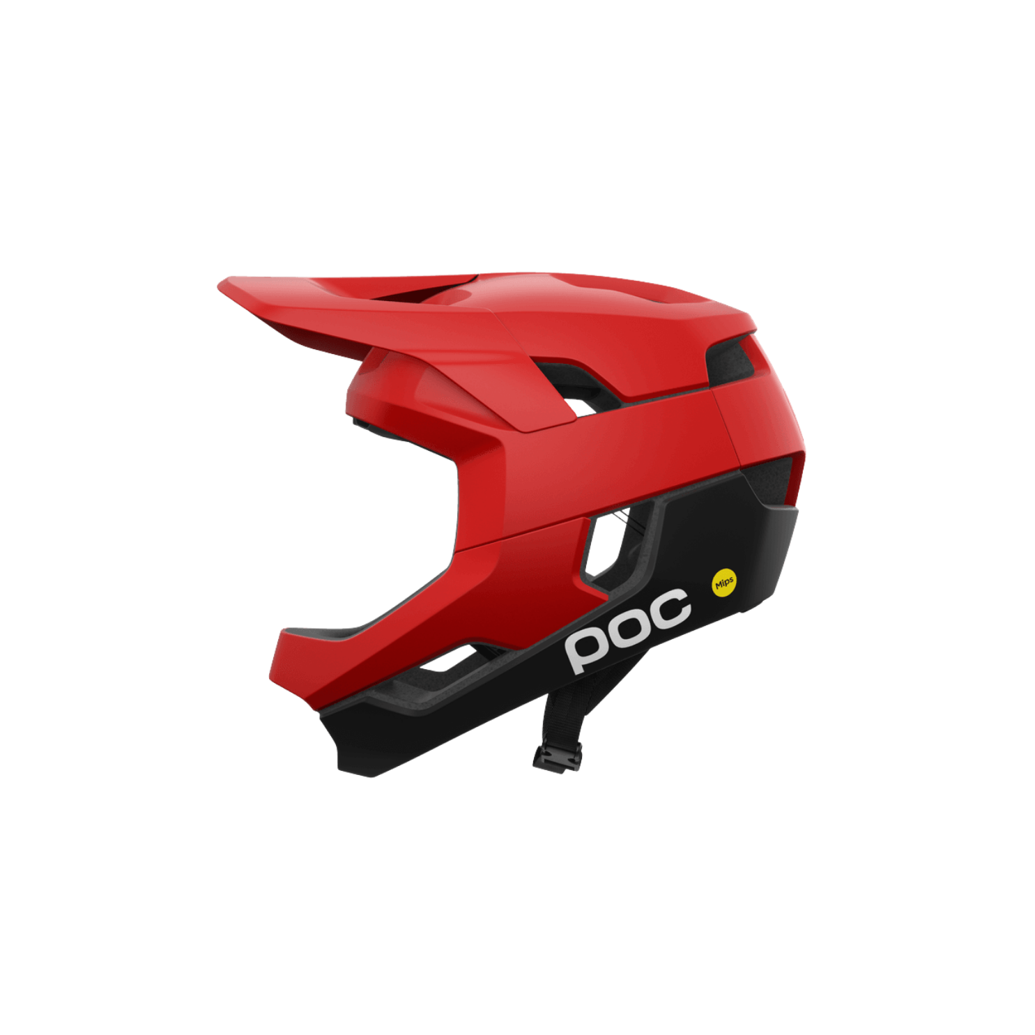 POC Otocon Race MIPS MTB Helmet - Prismane Red Matt/Uranium Black Matt