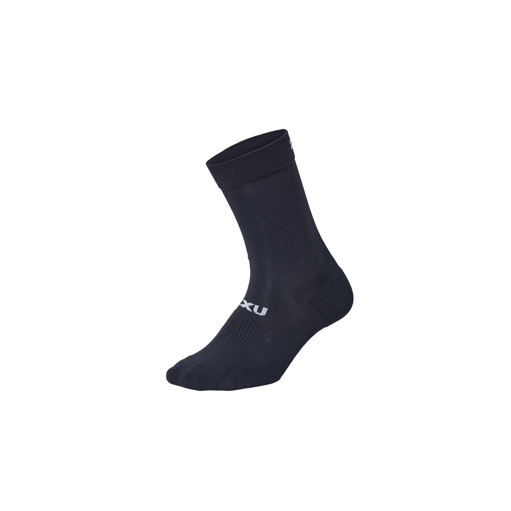 2XU Crew Socks 3 Pack - Black/White
