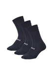 2XU Crew Socks 3 Pack - Black/White