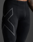 2XU Light Speed Compression Tights - Black/ Black Reflective