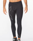 2XU Light Speed Compression Tights - Black/ Black Reflective