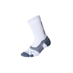2XU Vectr Light Cushion 中筒袜 - 白色/灰色