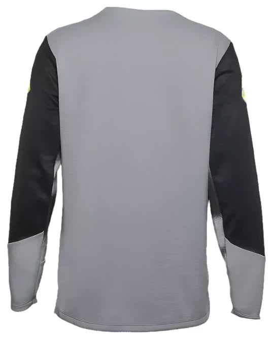 FOX YOUTH DEFEND LS JERSEY TAUNT -  STEEL GREY BACK