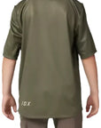 Fox YOUTH RANGER SS JERSEY - Olive Green BACK FACING MODEL