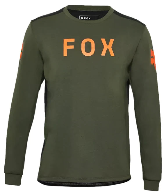 FOX YOUTH RANGER LS JERSEY AVIATION FRONT