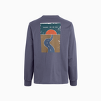 Pas Normal Studios Off-Race Graphic Long Sleeve T-Shirt - Steel