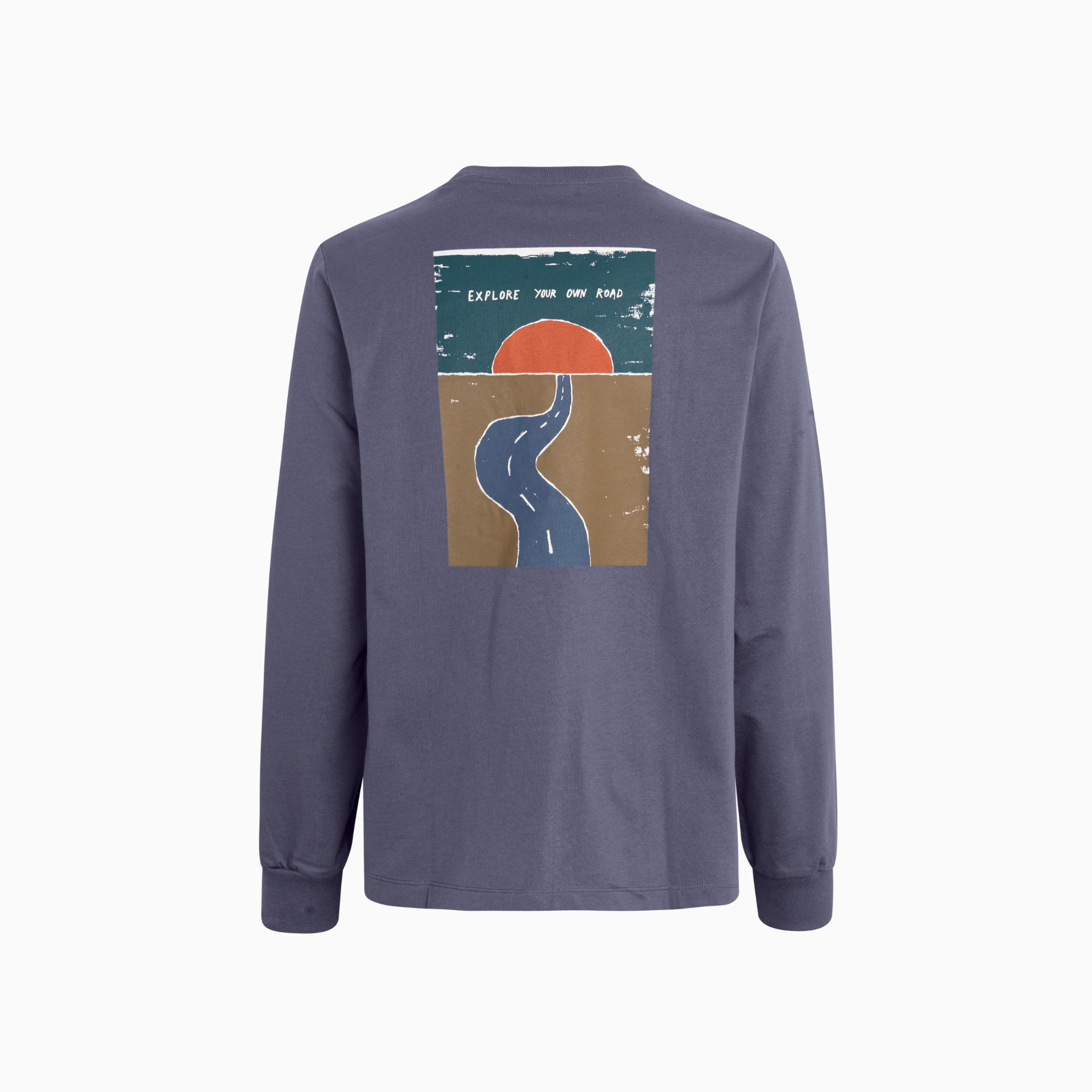 Pas Normal Studios Off-Race Graphic Long Sleeve T-Shirt - Steel