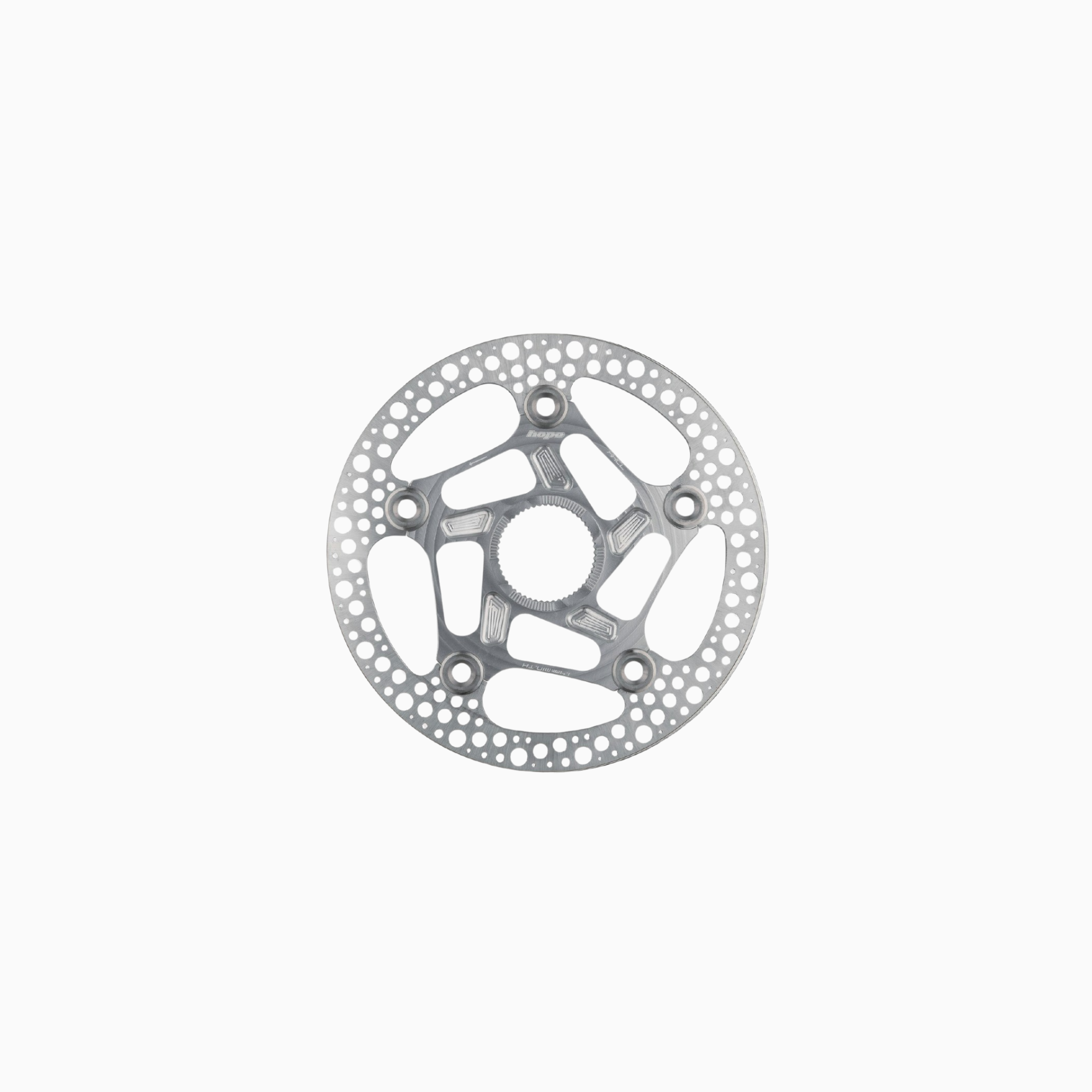 Hope Road Centrelock Disc Rotor - Silver