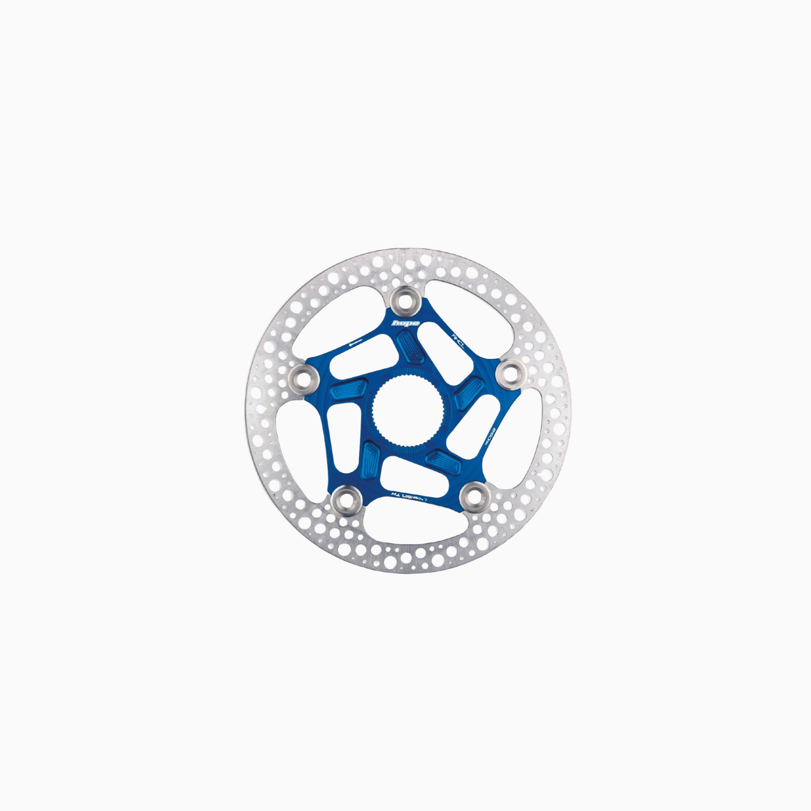 Hope Road Centrelock Disc Rotor - Blue