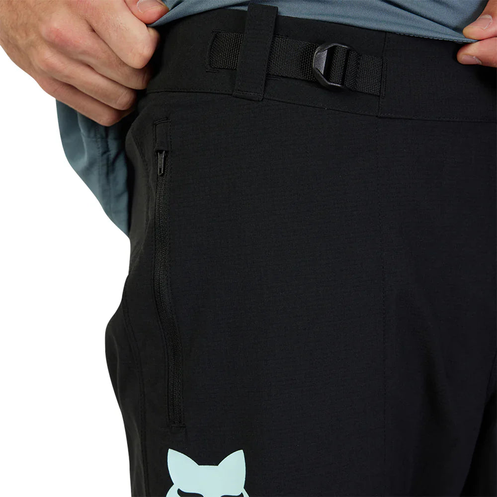 Fox RANGER SHORT RACE - Black SIDE DETAILS