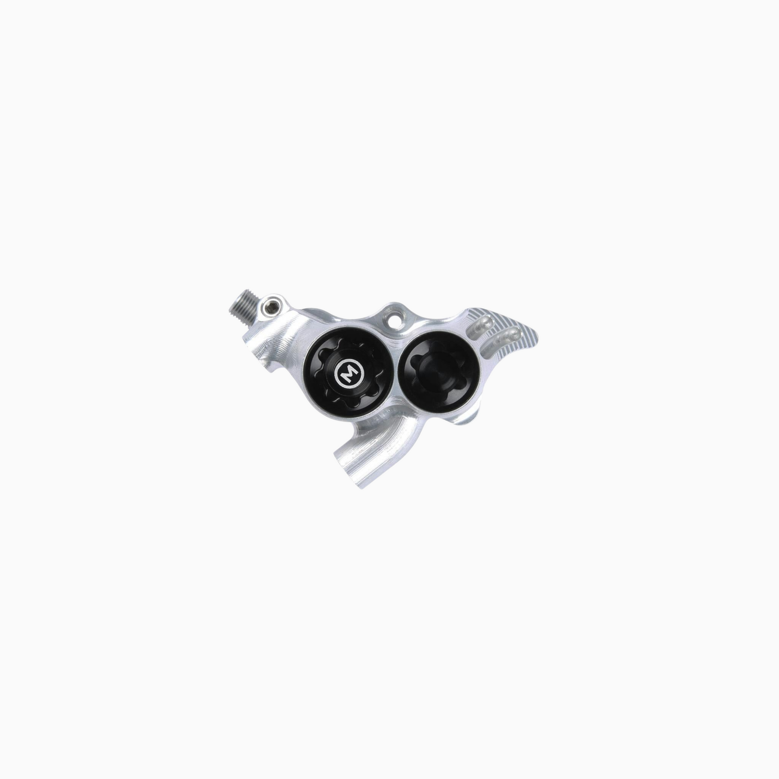 Hope RX4+ Flat Mount Caliper - Mineral Oil - Silver