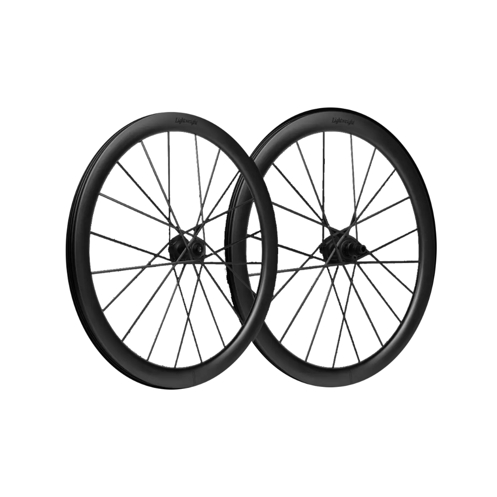 Lightweight Meilenstein Art Disc Brake Wheelset Schwarz Edition