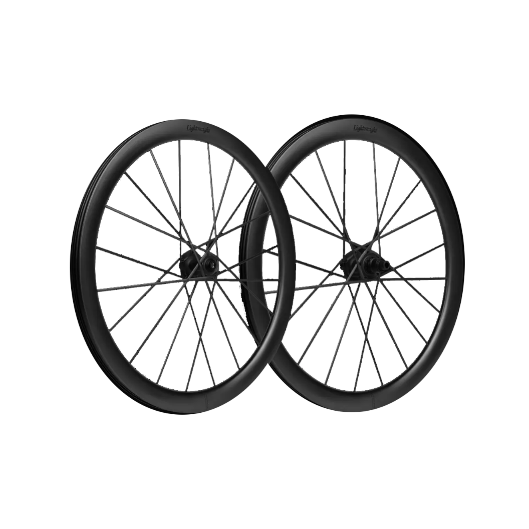 Lightweight Meilenstein Art Disc Brake Wheelset Schwarz Edition