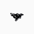 Hope RX4+ Flat Mount Caliper - Mineral Oil - Black
