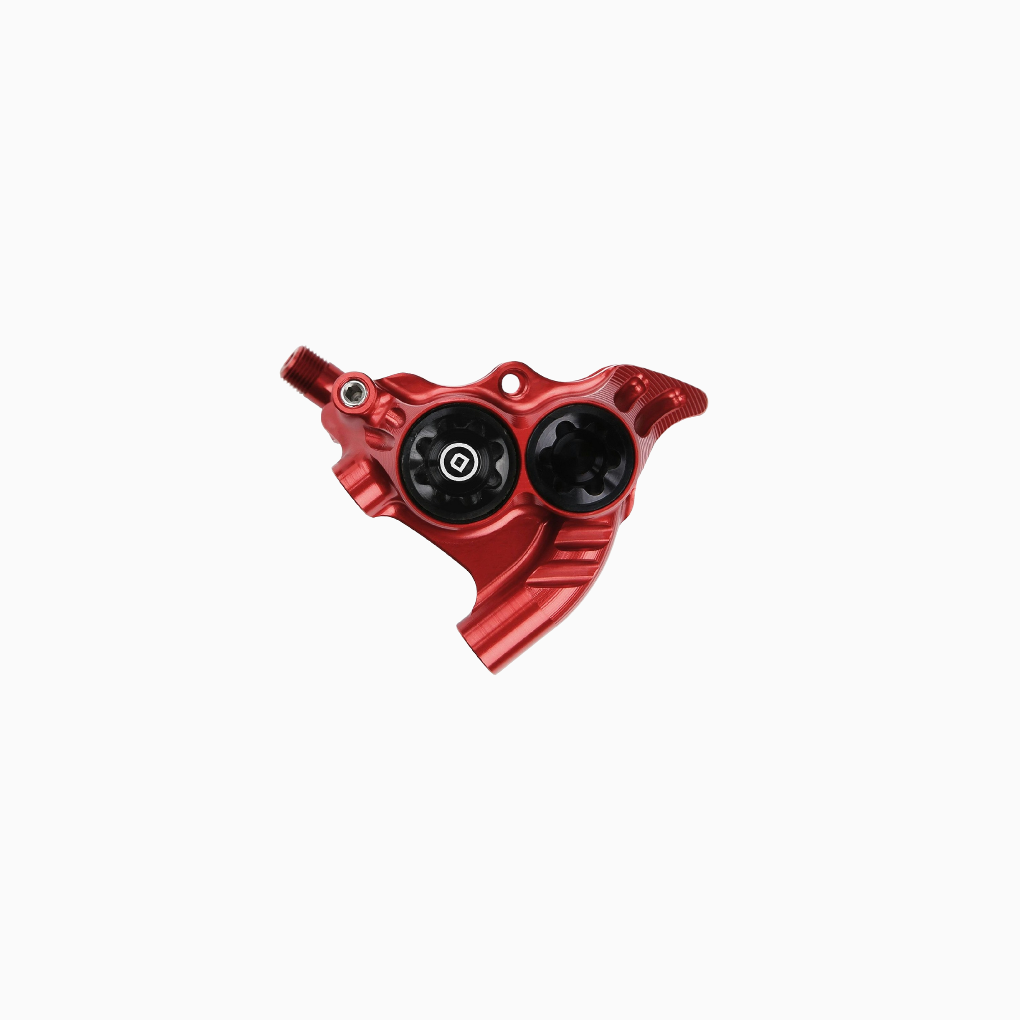 Hope RX4+ Flat Mount Caliper - DOT Fluid - Red