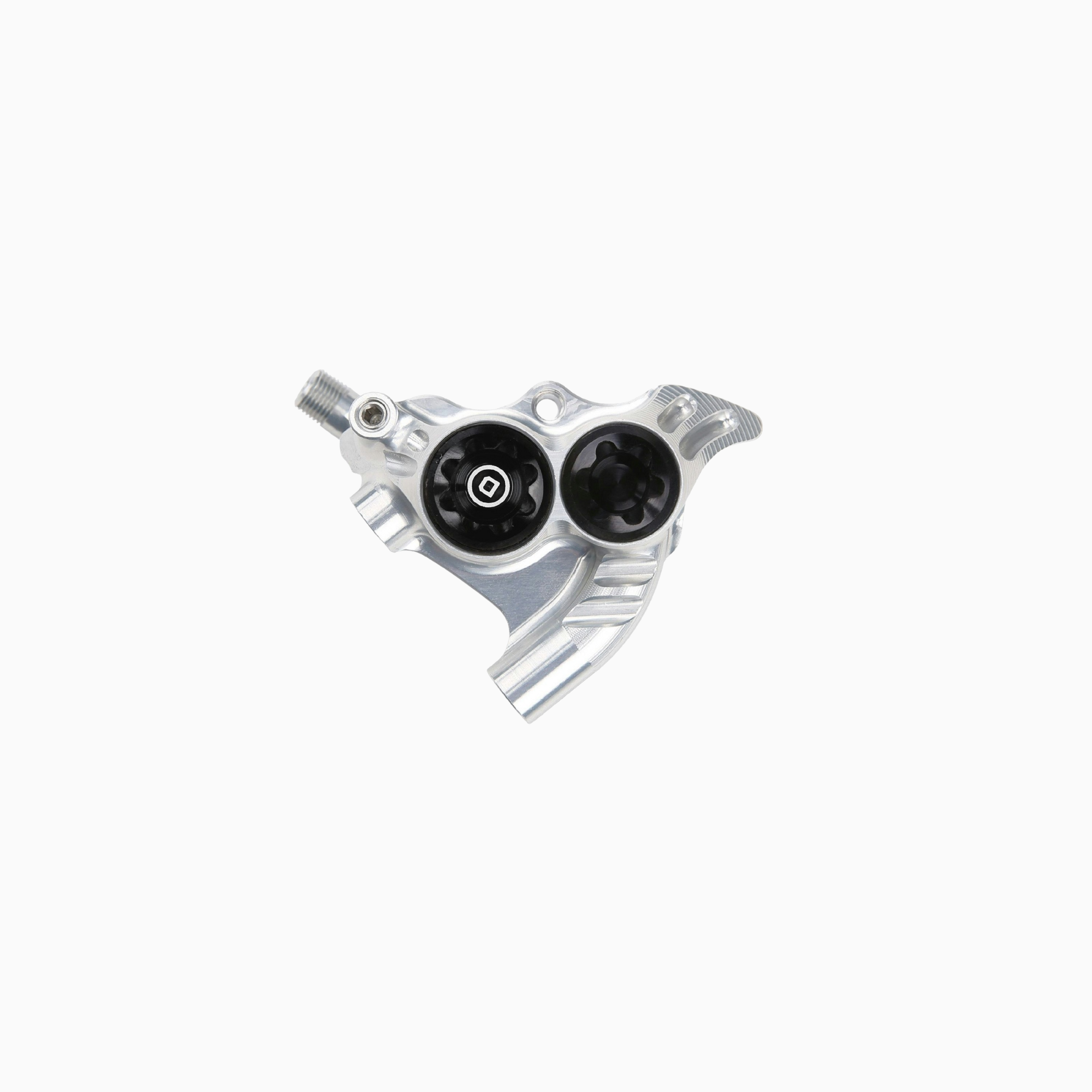 Hope RX4+ Flat Mount Caliper - DOT Fluid - Silver