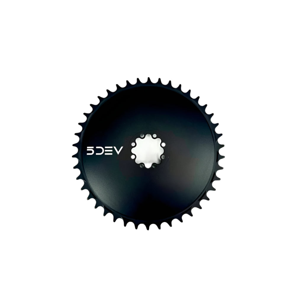 5DEV Aero Road Chainring - Black