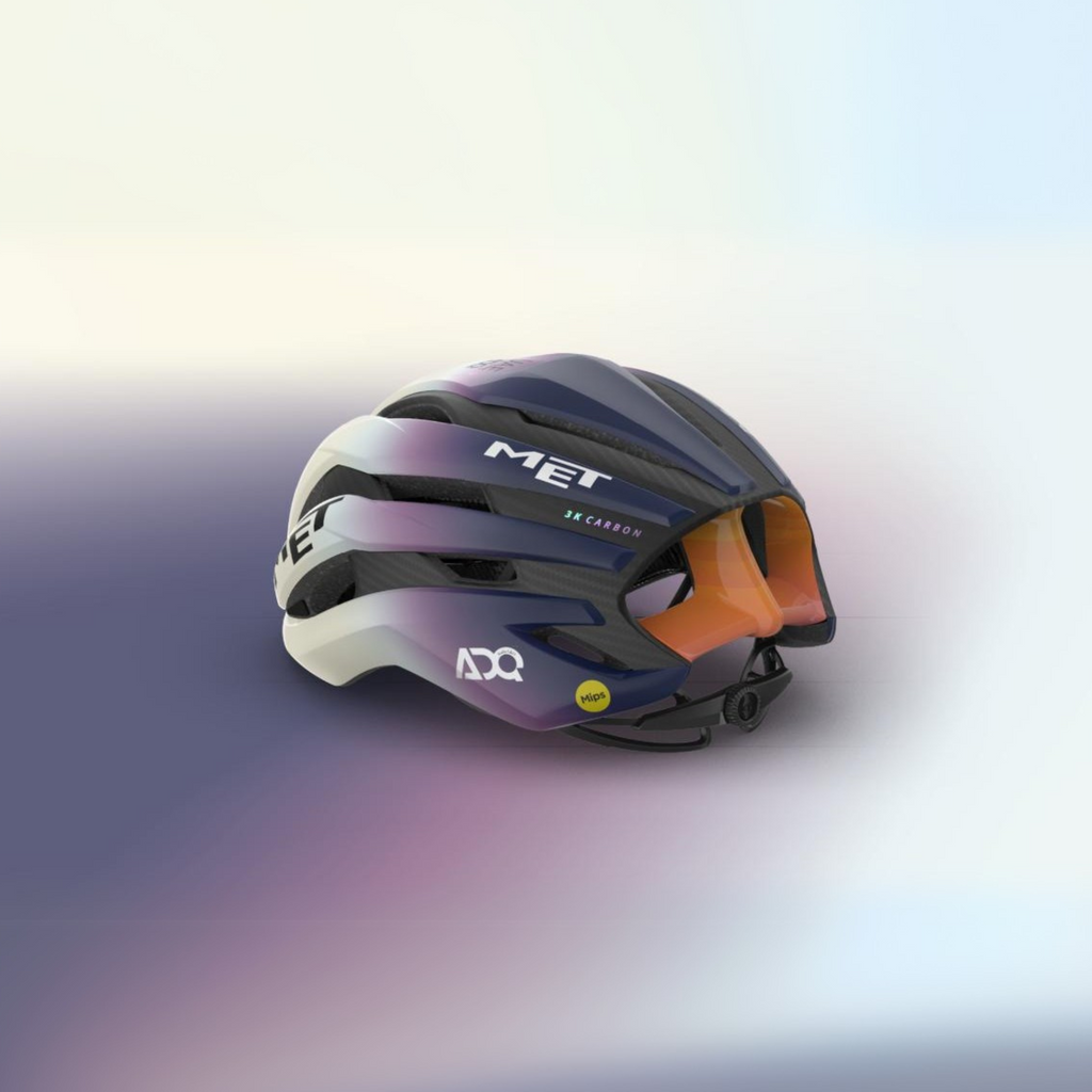 MET Trenta 3K Carbon Road Helmet - UAE Team ADQ Edition