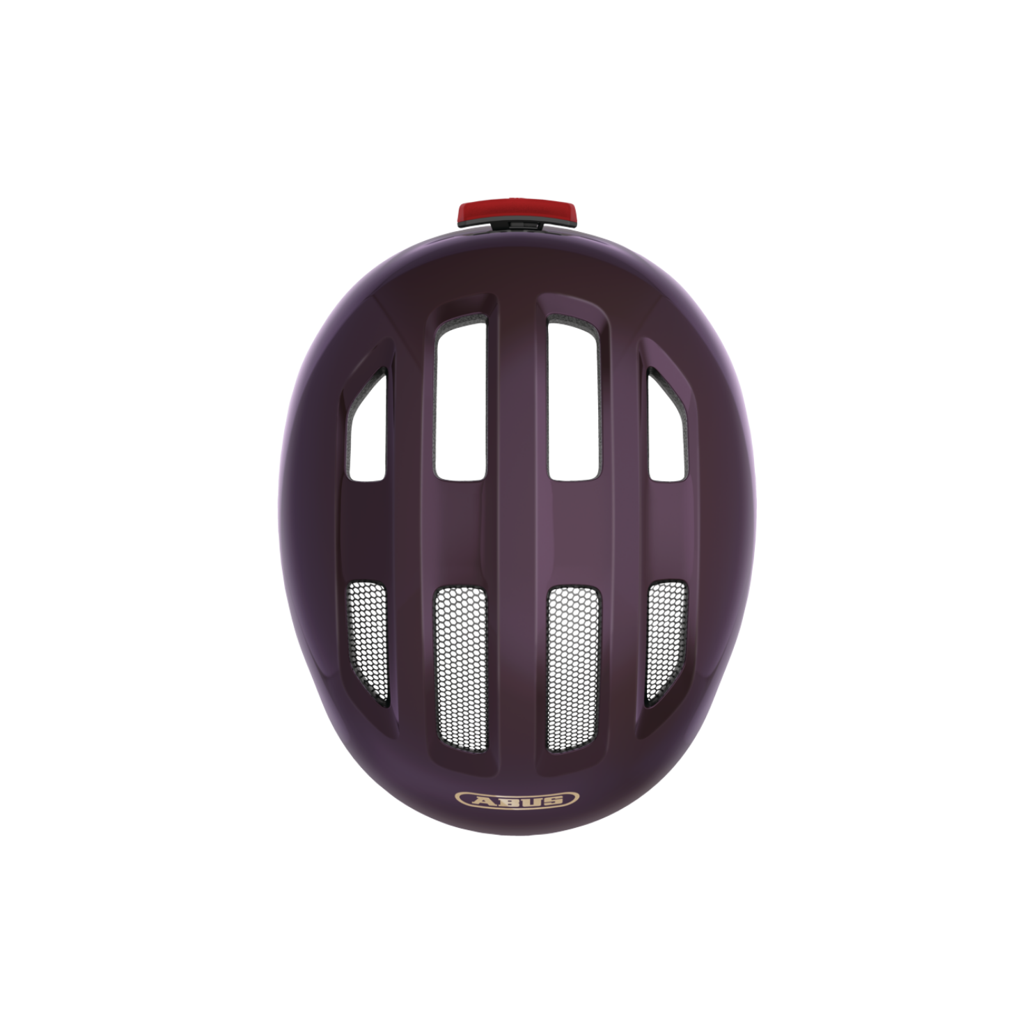 ABUS Smiley 3.0 ACE LED Kids Helmet - Royal Purple