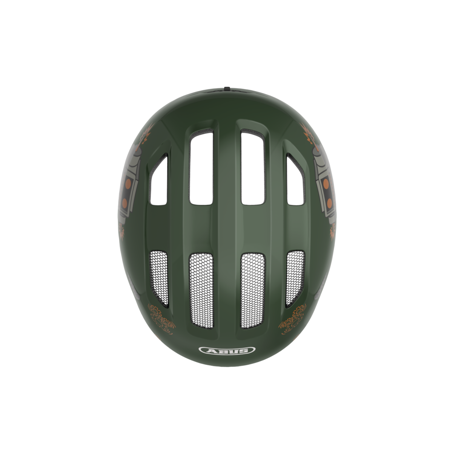 ABUS Smiley 3.0 Kids Helmet - Green Robo