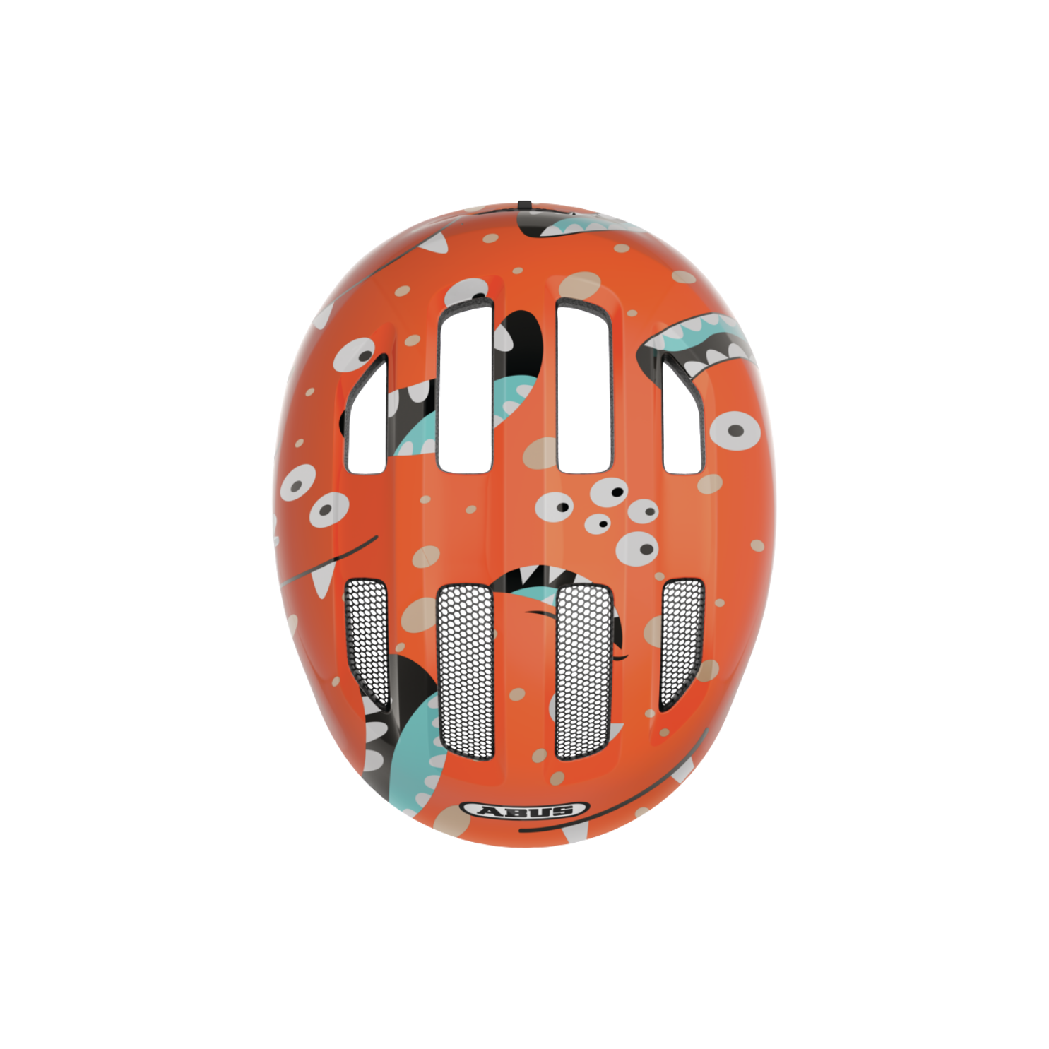 ABUS Smiley 3.0 Kids Helmet - Orange Monster