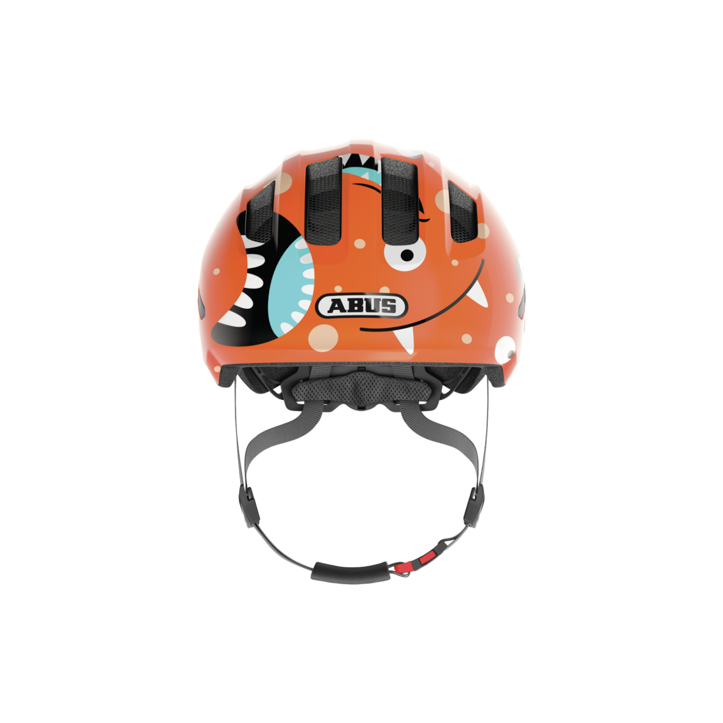 ABUS Smiley 3.0 Kids Helmet - Orange Monster