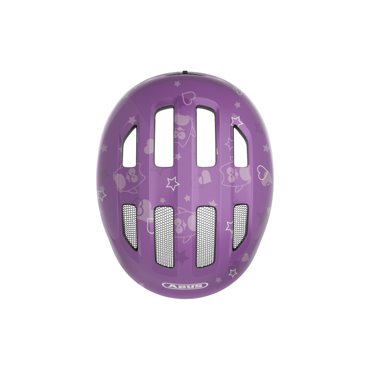 ABUS Smiley 3.0 Kids Helmet - Purple Star