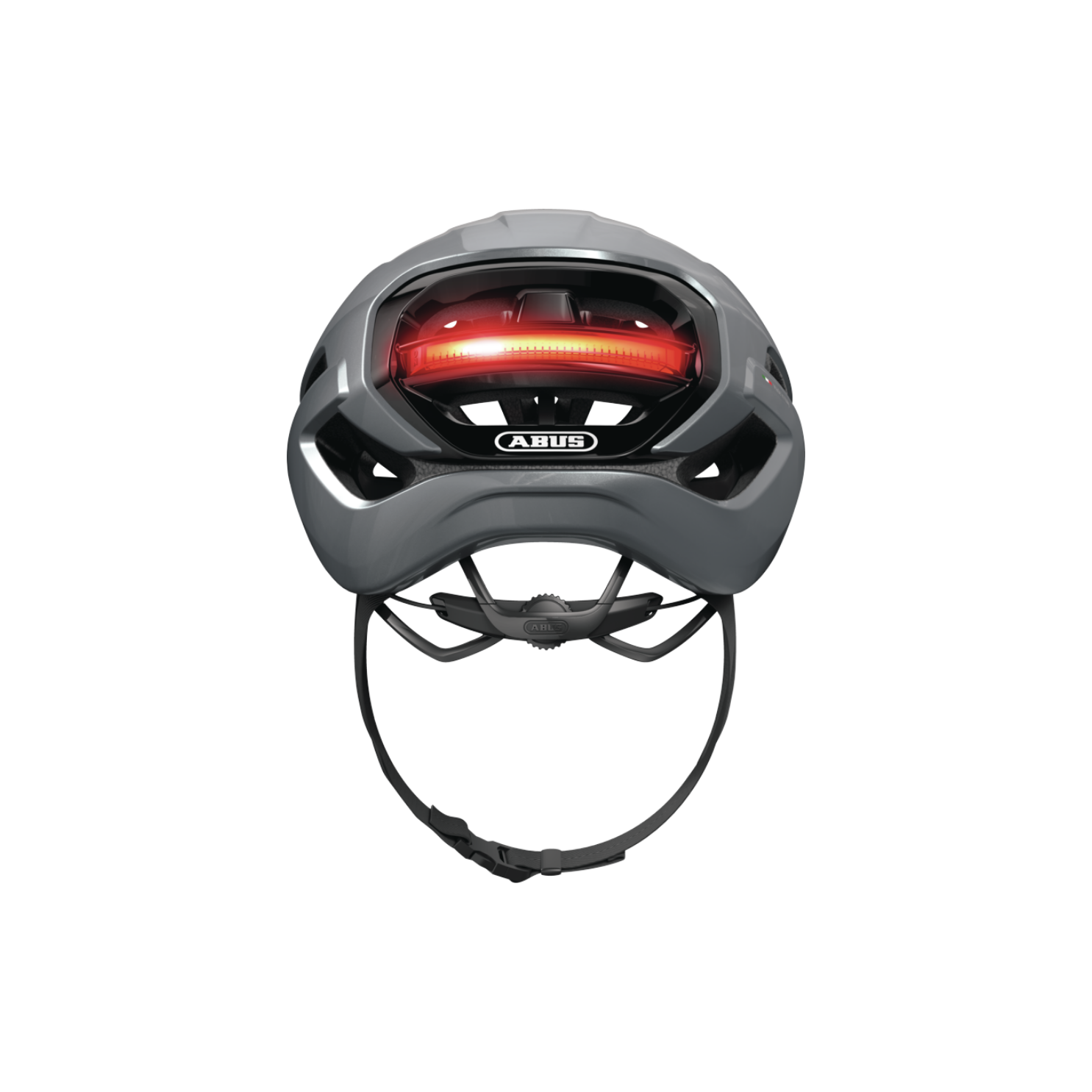 ABUS Taipan LED Gravel Helmet - Graphite Silver