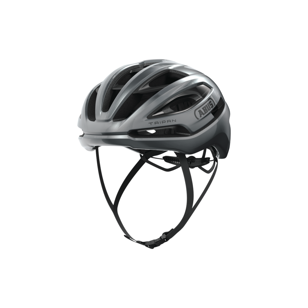 ABUS Taipan LED Gravel Helmet - Graphite Silver