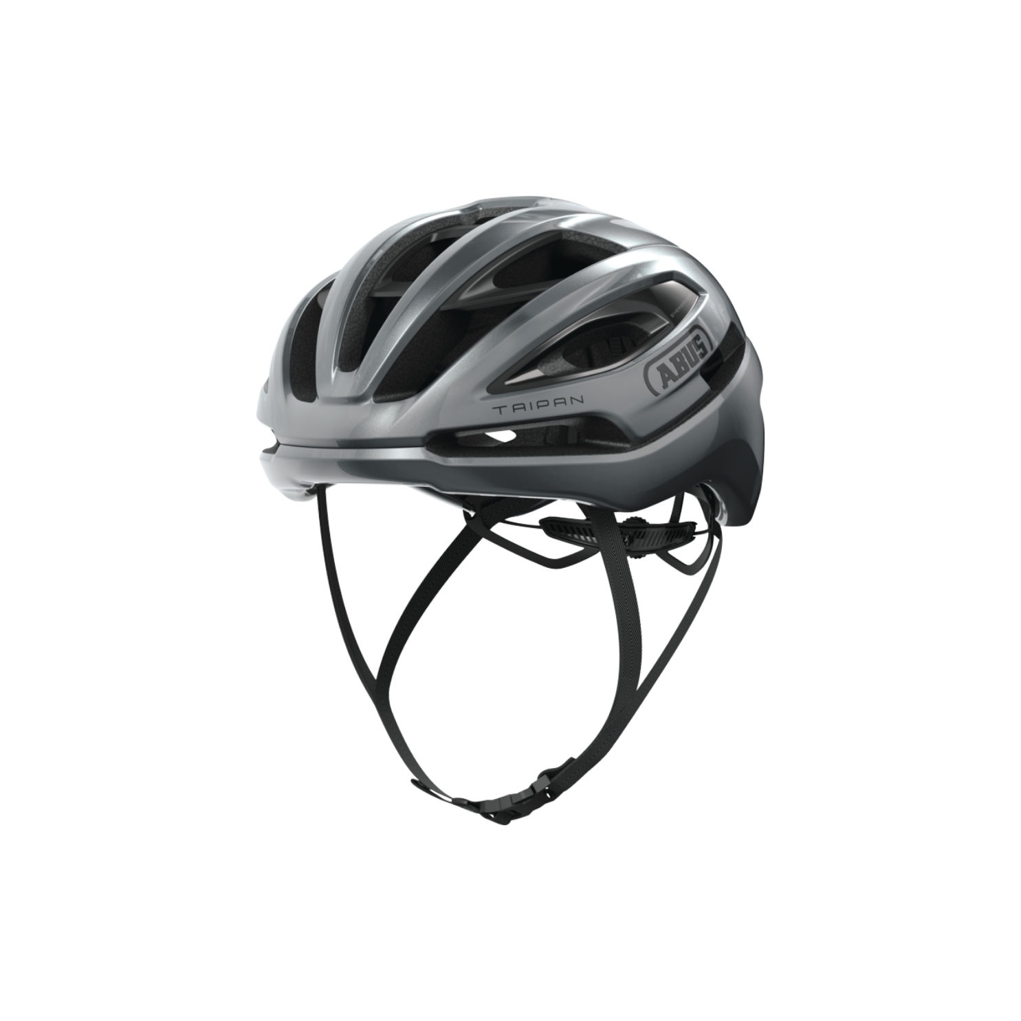 ABUS Taipan LED Gravel Helmet - Graphite Silver