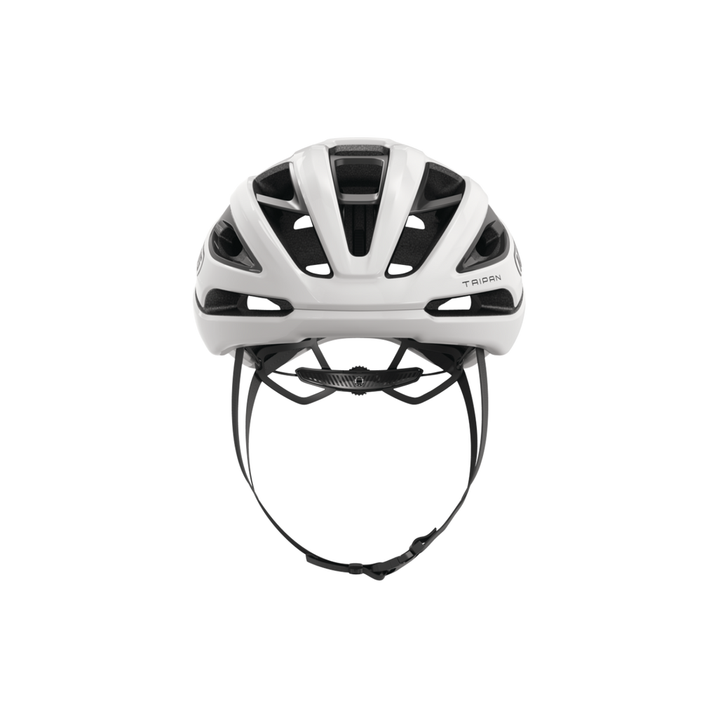 ABUS Taipan LED Gravel Helmet - Shiny White