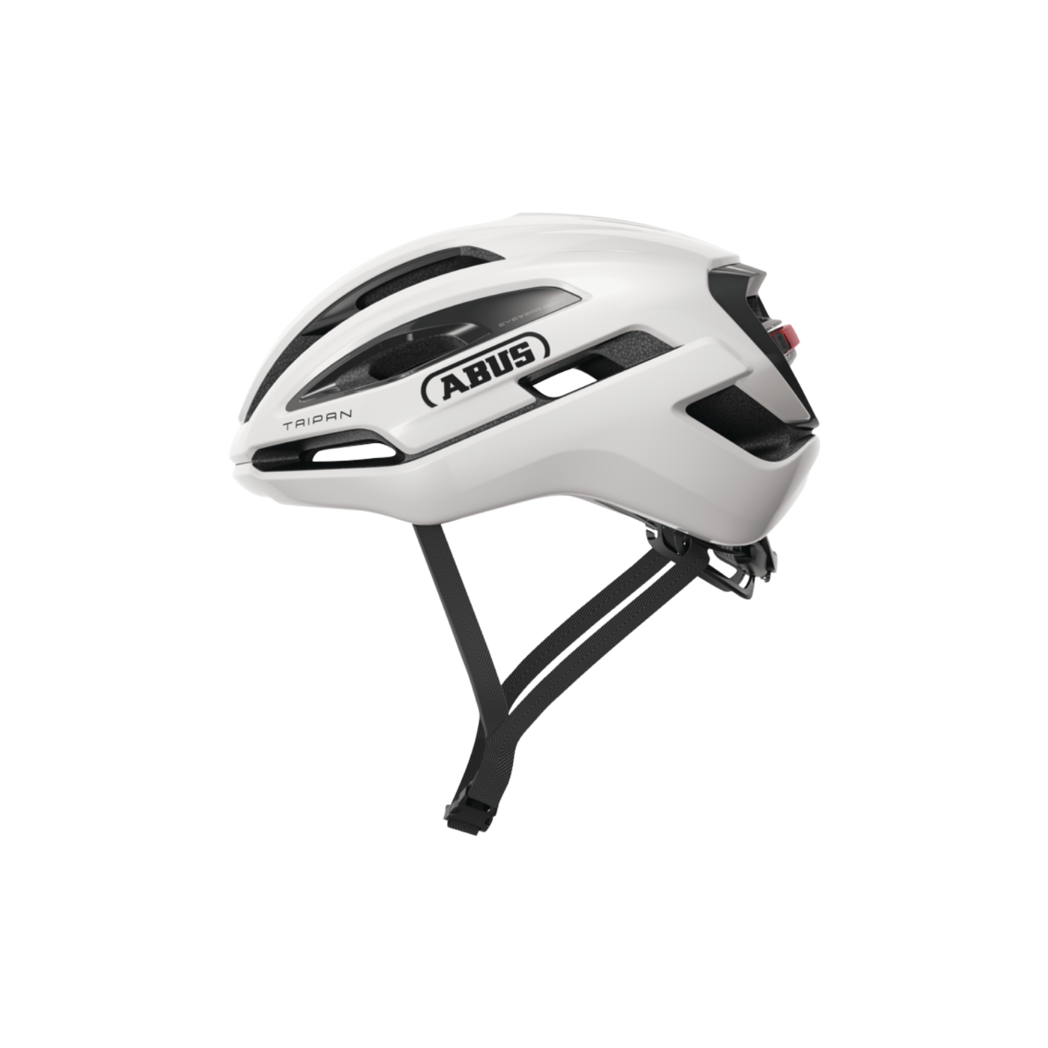 ABUS Taipan LED Gravel Helmet - Shiny White