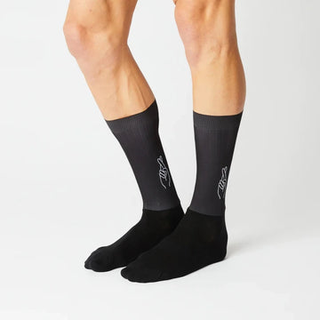 Fingerscrossed Aero Socks - Logo Black
