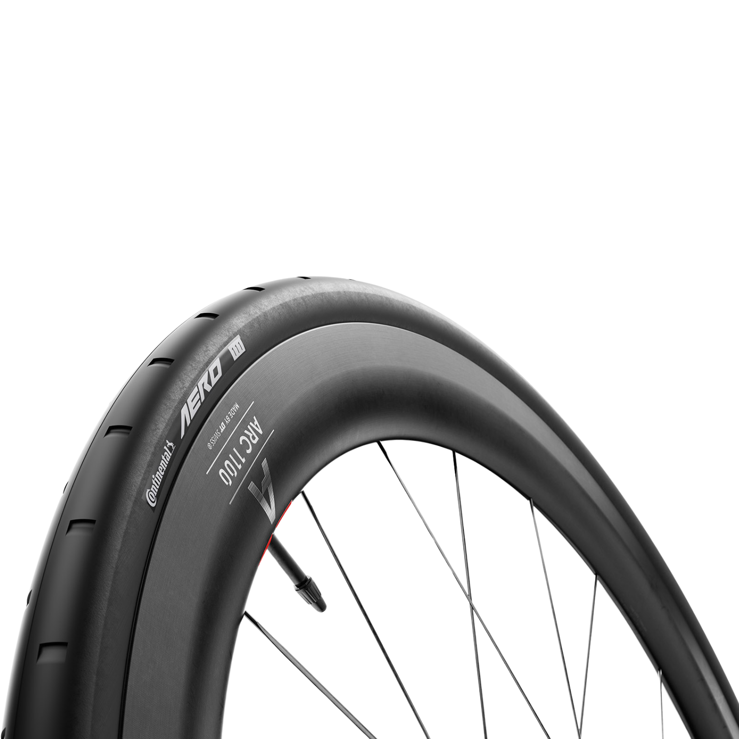 DT Swiss ARC 1100 SPLINE 38 WTS Carbon Spoke Disc Carbon Road Wheels