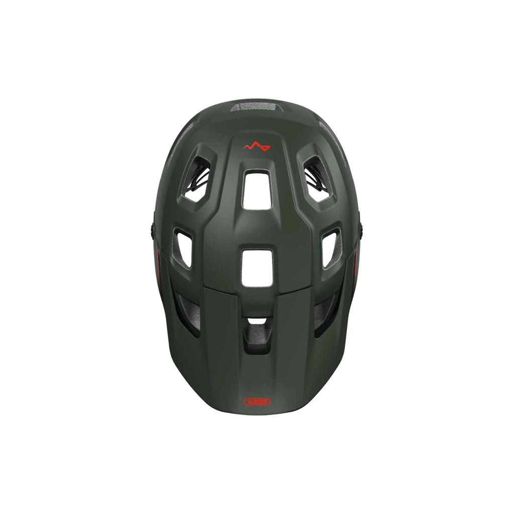 Abus Modrop Mips 头盔 - 松绿色