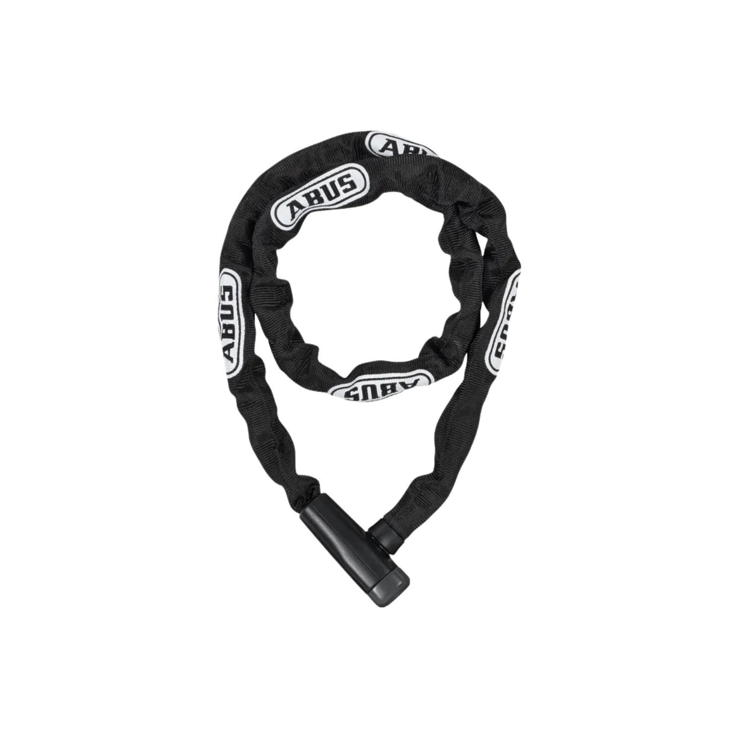 Abus 钢制 O 型链钥匙 5805K 110 厘米 X 5 毫米 黑色 - 无支架