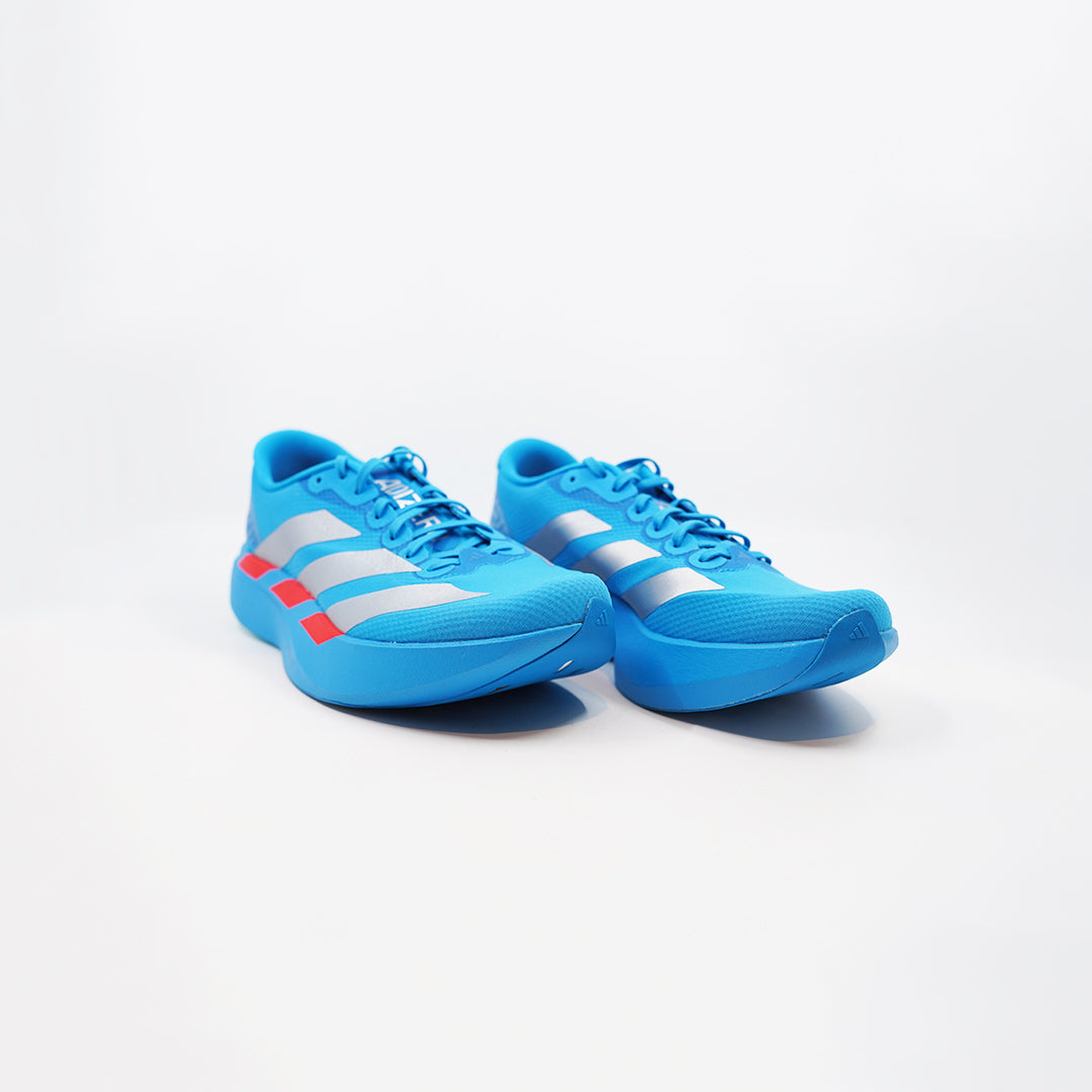 Adidas Adizero Evo SL Woven - Solar Blue/Silver Metallic/Lucid Red