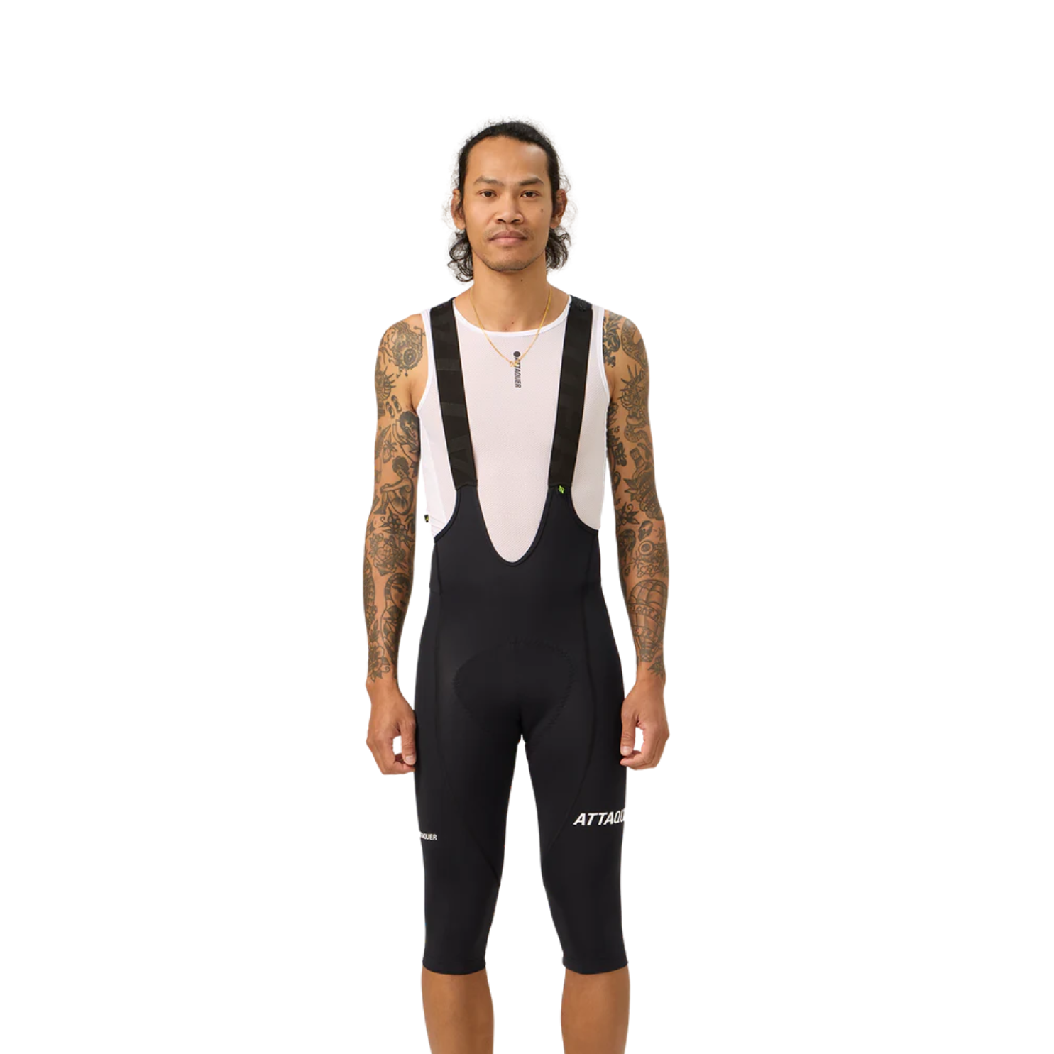 Attaquer All Day 3/4 Bib - Black