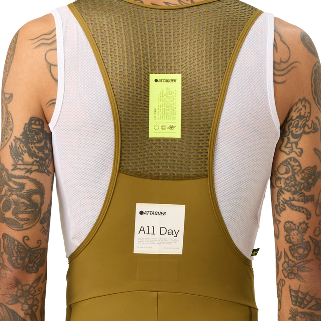 Attaquer All Day 3/4 Bib - Moss