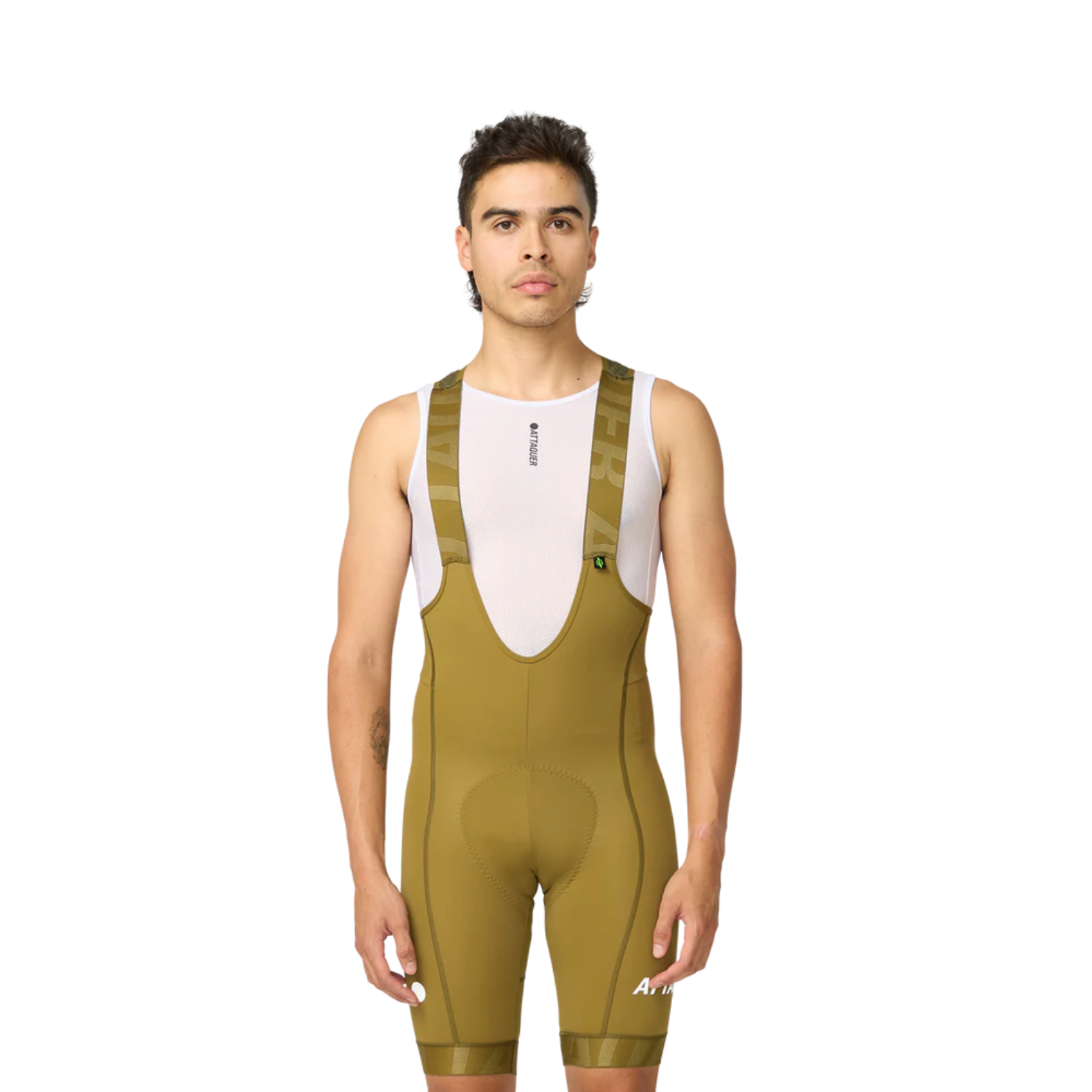 Attaquer All Day Bib Short - Moss